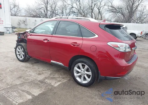 2012 Lexus Rx 350 from USA, damaged, VIN JTJBK1BA7C2444397